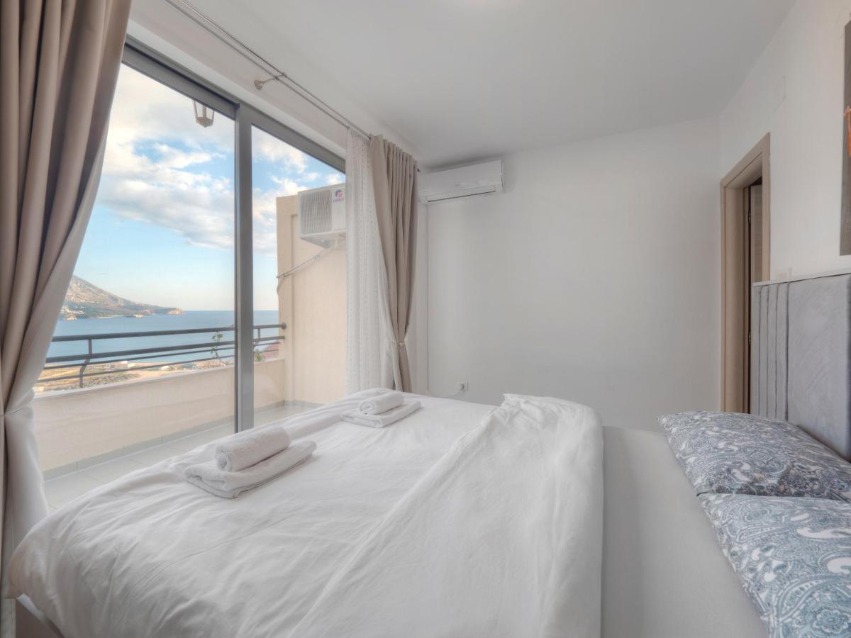 Sea View Two Bedroom Family Apartment With Pool - Sunset Ivanovici Bečići Екстериор снимка